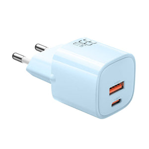 Lādētājs GaN 33W Mcdodo CH-0154 USB-C, USB-A (zils)