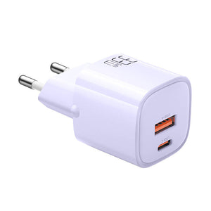 Lādētājs GaN 33W Mcdodo CH-0155 USB-C, USB-A (violets)
