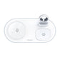 Bezvadu lādētājs Mcdodo CH-7060 3 vienā 15W (mobilais/TWS/Apple pulkstenis) (balts)