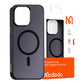 Magnētisks maciņš McDodo iPhone 15 Pro Max (melns)