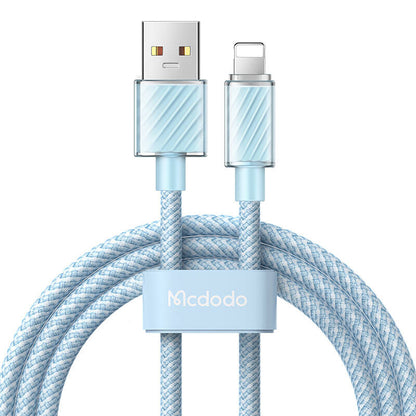 Kabelis USB-A uz Lightning Mcdodo CA-3641, 1,2m (zils)