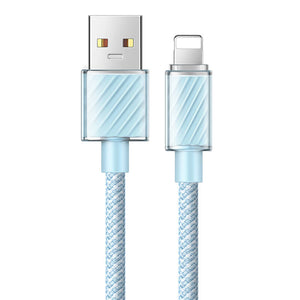 Kabelis USB-A uz Lightning Mcdodo CA-3641, 1,2m (zils)