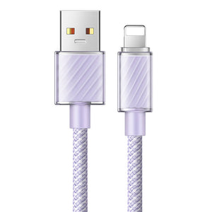 Kabelis USB-A uz Lightning Mcdodo CA-3642, 1,2m (violets)