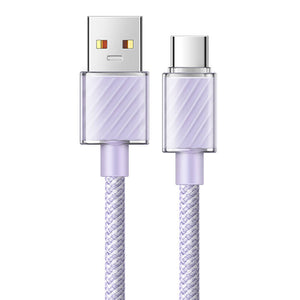 Kabelis USB-A uz Lightning Mcdodo CA-3652, 1.2m (violets)