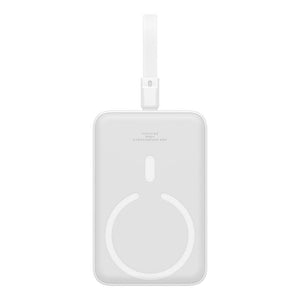 Powerbank Baseus Magnetic Mini 10000mAh, Lightning 20W MagSafe (white)