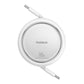 Cable USB-C to USB-C Baseus Free2Draw, PD, 100W, 1m (white)