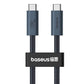 Quick Charge USB-C Baseus Flash 240W 1m (svart)