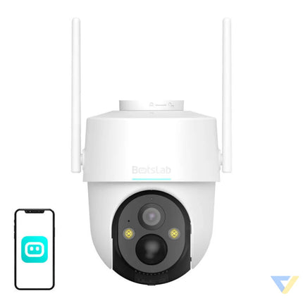 360° Outdoor WiFi Camera Botslab PT W313 3MP w/ solar panel IP cameras