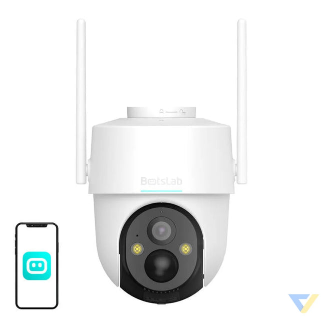 360° Outdoor WiFi Camera Botslab PT W313 3MP w/ solar panel IP cameras