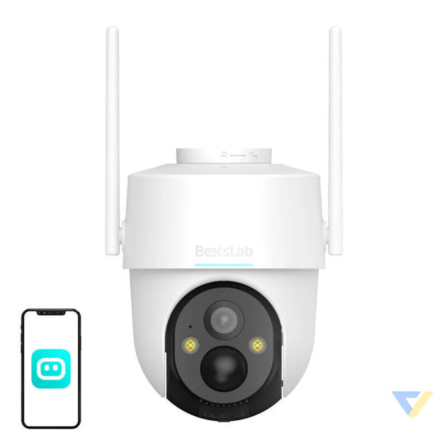 360° Outdoor WiFi Camera Botslab PT W313 3MP w/ solar panel IP cameras