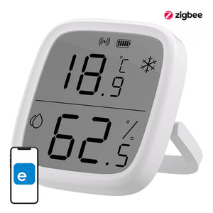 Išmanus temperatūros ir drėgmės jutiklis ZigBee LCD Sonoff SNZB-02D