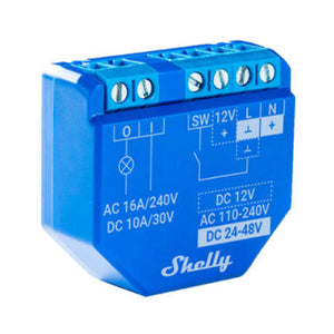 Shelly Plus 1 potential-free Relay, WiFi/Bluetooth