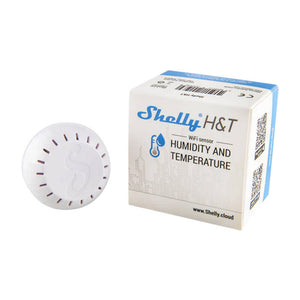 Shelly H&T temperatūros ir drėgmės jutiklis, WiFi (balta)