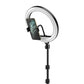 Tripod/ring light APEXEL APL-FL10JJ14Y (black)
