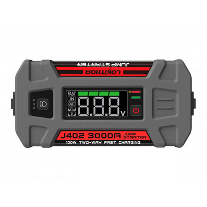 Lokithor J402 Jump Starter / Booster 3000A + Powerbank 24000mAh + Flashlight 3-in-1 Device