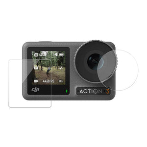 Tempered glass film TELESIN for DJI Osmo Action 4/3
