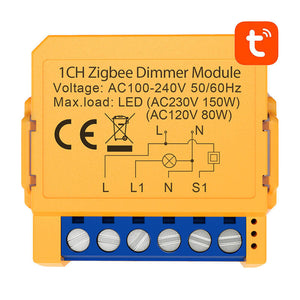 Gudrā kontaktligzda slēdzis ZigBee Avatto ZDMS16-2 TUYA
