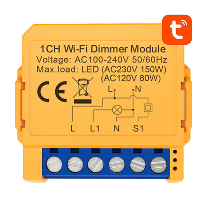 Smart stikdåseswitch WiFi Avatto DMS16-2 TUYA