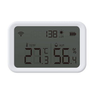NEO NAS-TH02W temperatūros ir drėgmės jutiklis su Zigbee TUYA ekranu