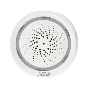 NEO NAS-AB02W nutikas alarmisireen, 100dB, WiFi TUYA