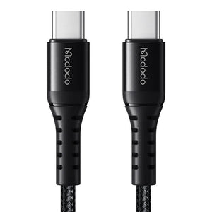 Kabelis USB-C uz USB-C Mcdodo CA-5640, 60W, 0.2m (melns)