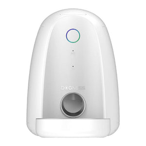Automaattinen lemmikinruokkija metallikulholla WIFI mini Dogness (valkoinen)