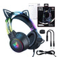 ONIKUMA X15 PRO Gaming headset Kat (Sort)