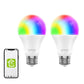 Smart pære WiFi RGB LED Gosund WB4-2 E27 (2-pak) Tuya
