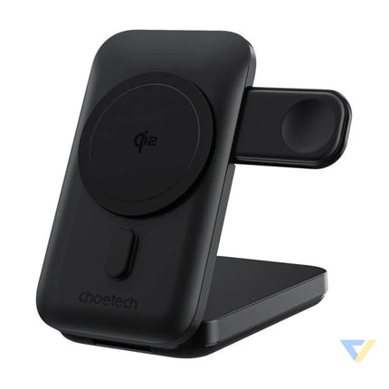 3in1 Mag Charger Holder Choetech B750 10000mAh Qi2 (Black) Wireless chargers
