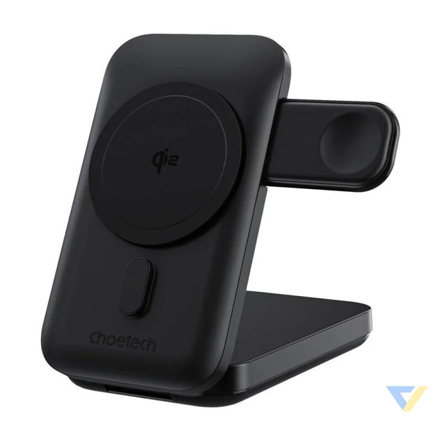 3in1 Mag Charger Holder Choetech B750 10000mAh Qi2 (Black) Wireless chargers