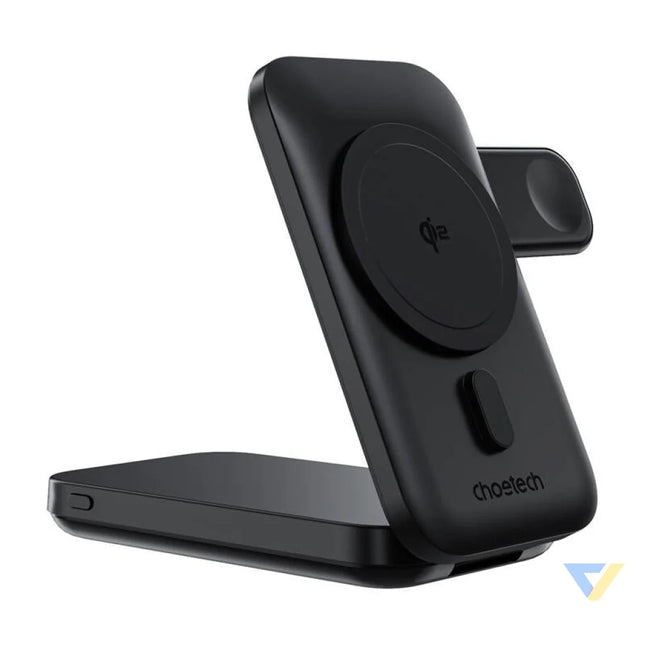 3in1 Mag Charger Holder Choetech B750 10000mAh Qi2 (Black) Wireless chargers