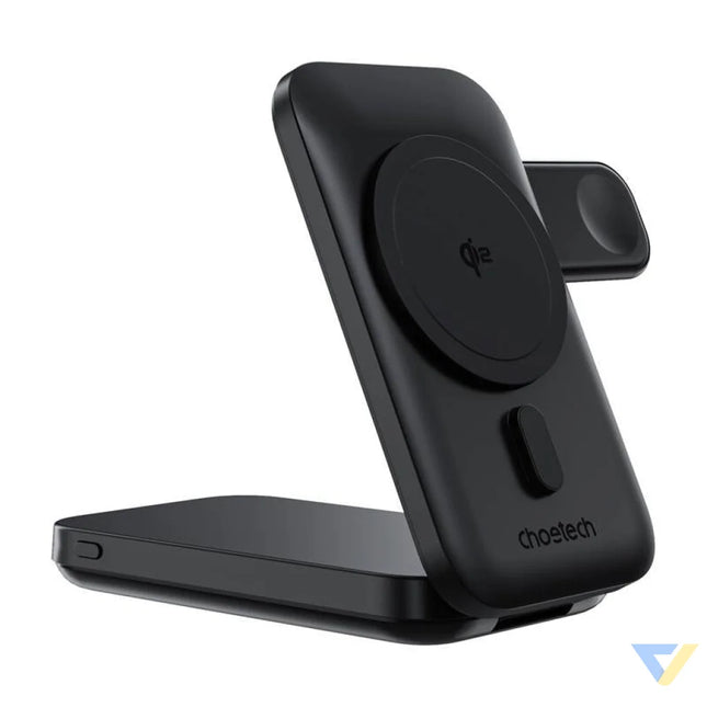 3in1 Mag Charger Holder Choetech B750 10000mAh Qi2 (Black) Wireless chargers