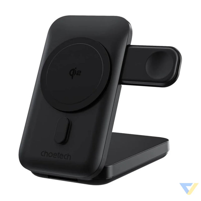 3in1 Mag Charger Holder Choetech B750 10000mAh Qi2 (Black) Wireless chargers