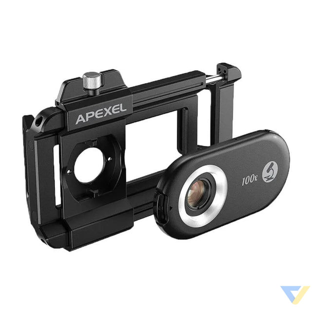 3x CPL lens / microscope for smartphone Apexel APL MS3IN1 200x / 150x / 100x Phone lenses