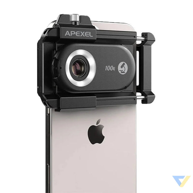 3x CPL lens / microscope for smartphone Apexel APL MS3IN1 200x / 150x / 100x Phone lenses