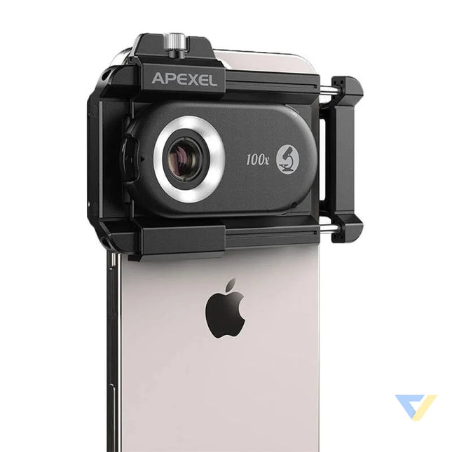 3x CPL lens / microscope for smartphone Apexel APL MS3IN1 200x / 150x / 100x Phone lenses