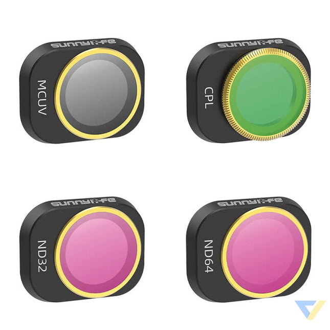 4 Lens Filters MCUV CP ND32/64 Sunnylife for DJI MINI 4 PRO Filters for drones