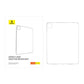 Baseus Simple Pad Air4/Air5 10.9"/Pad Pro(2021/2022) 11" skyddsfodral (genomskinligt)