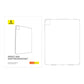 Baseus Simple Pad Pro (2018/2020/2021/2022) 12,9" skyddsfodral (genomskinligt)