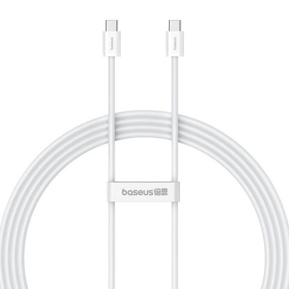 Kabel szybkiego ładowania USB-C do USB-C Baseus Superior 2 100W 2m (biały)