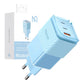 GaN 67W tīkla lādētājs Mcdodo CH-1503 2x USB-C, USB-A (zils)
