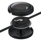 Fast Charging Cable 3in1 Baseus Free2Draw, USB to micro USB+USB-C+Lightning, 3.5A, 1.1m (black)