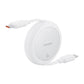 Baseus Free2Pull Mini USB-C to USB-C USB cable, 60W, 1, (white)