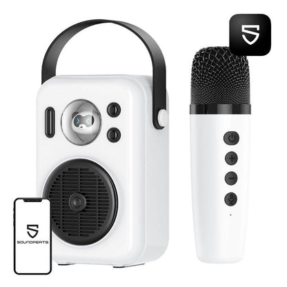 Langaton Bluetooth-kaiutin Soundpeats Hi-sing (valkoinen)