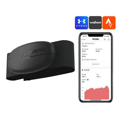 Chest Heart Rate Monitor Coospo H6 compatibile with Strava , wahooo, mapmyfitness etc.