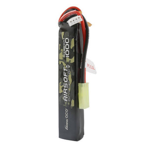 Gens ace 25C 1000mAh 3S1P 11.1V Airsoftvapen Lipo-batteri med mini Tamiya-kontakt