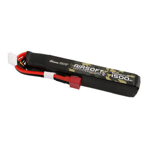 Gens ace 25C 1500mAh 3S1P 11.1V Airsoftgevär Lipo-batteri med T-kontakt