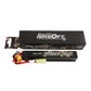 Gens ace 25C 1500mAh 3S1P 11.1V Nunchuck 2X Airsoftgevär Lipo-batteri med mini Tamiya-kontakt