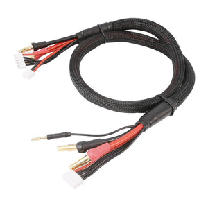 Gens Ace 2S/4S opladerkabel: 4mm & 5mm kugle med 4,0mm kugleforbindelse
