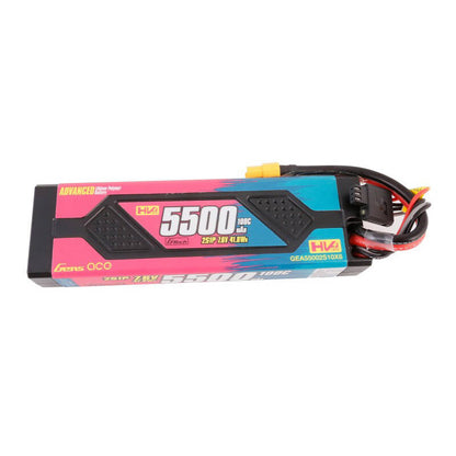Gens ace Advanced 5500mAh 7.6V 100C 2S1P HardCase Lipo-batteripaket med XT60